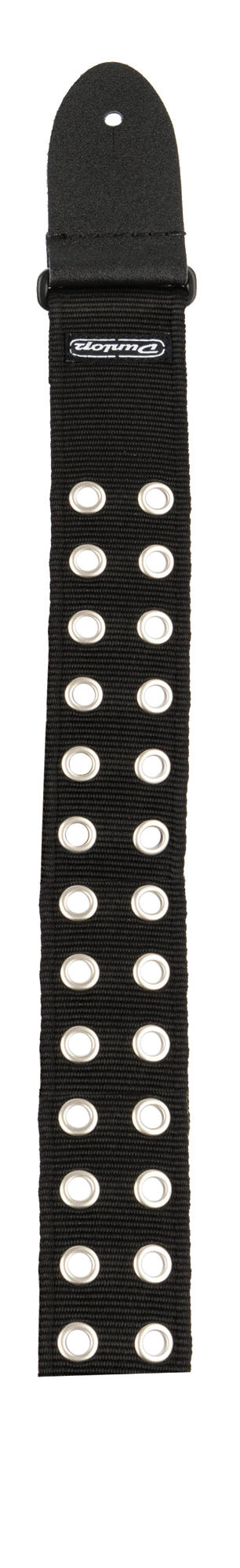 Courroie nylon modèle GROMMET, largeur 5 cm, noir