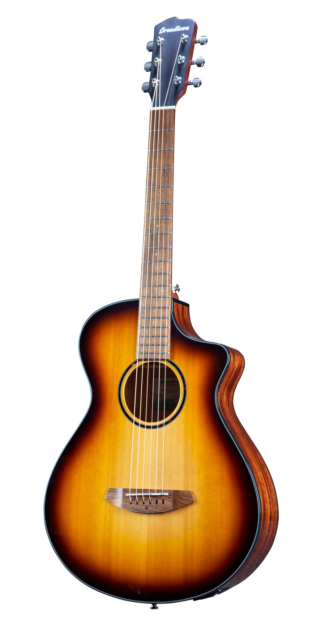 DISCOVERY S CONCERTINA EDGEBURST CE, table cèdre rouge massif, f/e acajou, EQ Fishman Presys I, edgeburst