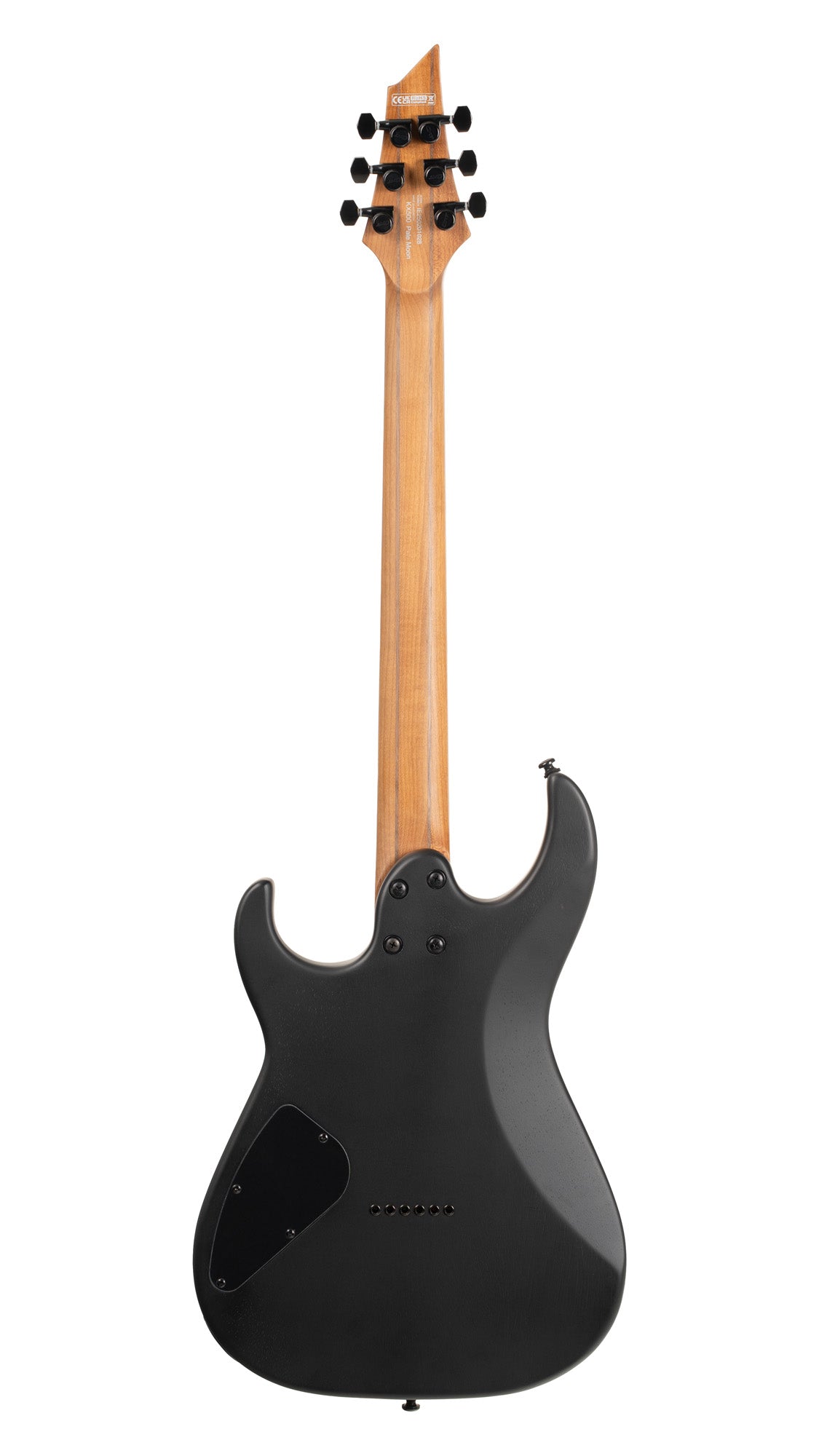 KX500, modèle 6 cordes, corps acajou, table ébène"Pale Moon", touche ébène de Macassar, Sentient Nazgul, natural black burst