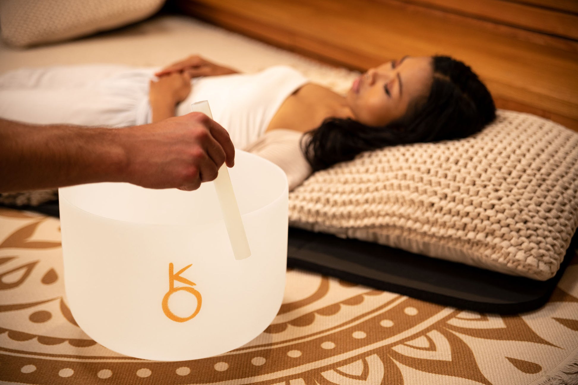 SINGING BOWL SONIC ENERGY CRISTAL 12"