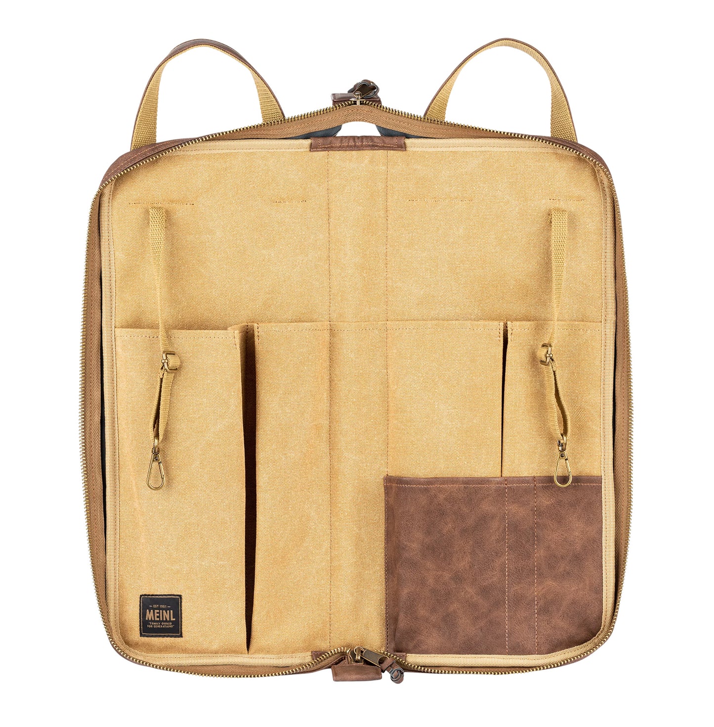 Housse Baguettes Meinl Vintage Hyde finition Light Brown