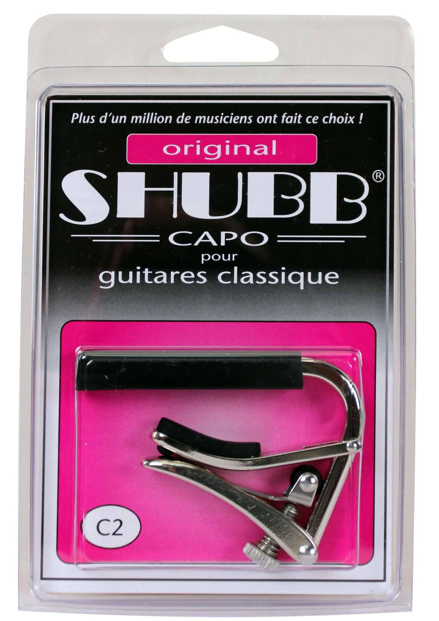 Original, pour guitare classique, nickelé