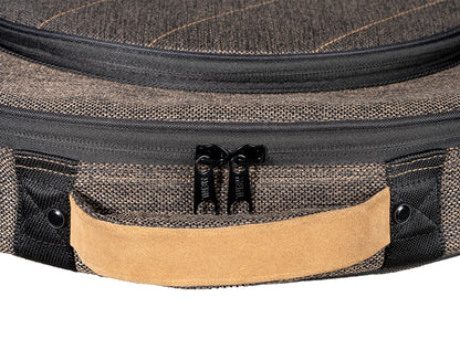 HOUSSE MEINL CYMBALE 22" TISSU CAFE