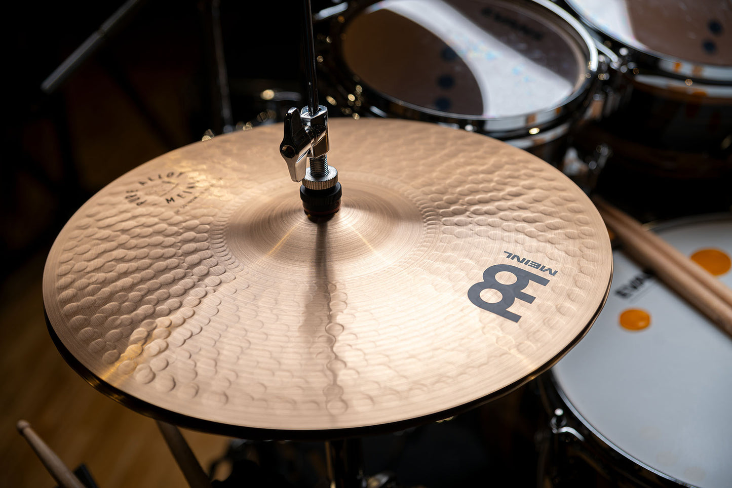 Hithat 15" Soundwave Meinl Pure Alloy fini Traditional martelé
