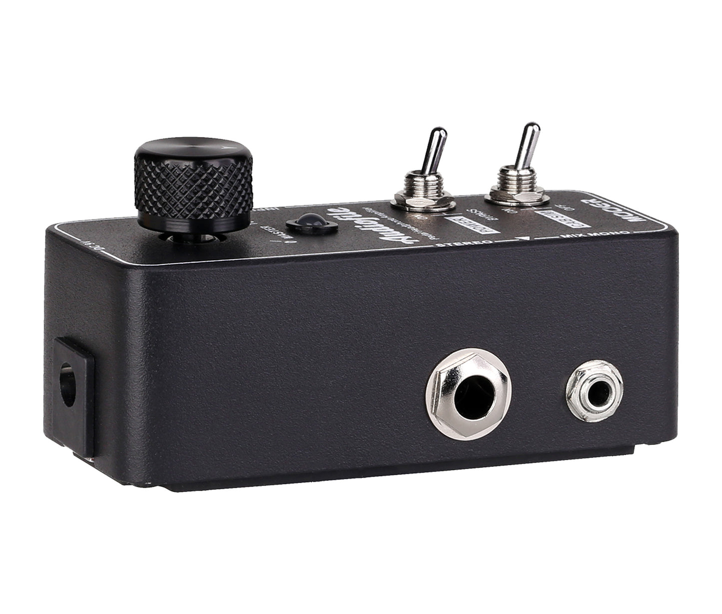 Pédale AUDIOFILE, ampli casque analogique qualité hi-fi, boîtier métal, true bypass, noir