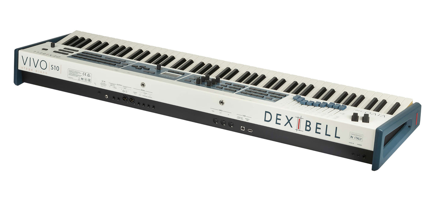 Piano numérique de scène Dexibell Vivo S10 | 88 notes, toucher lourd hybride