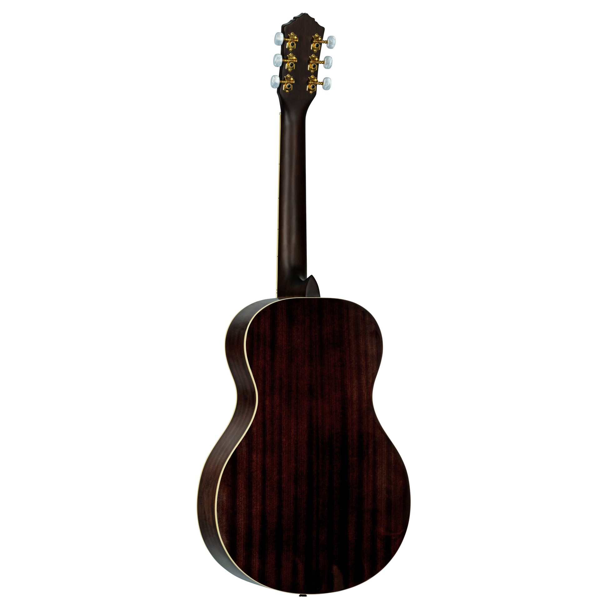 RRA-OCT, forme Parlor, table épicéa, fond & éclisses acajou, sillet 52 mm, housse assortie, bleu brillant