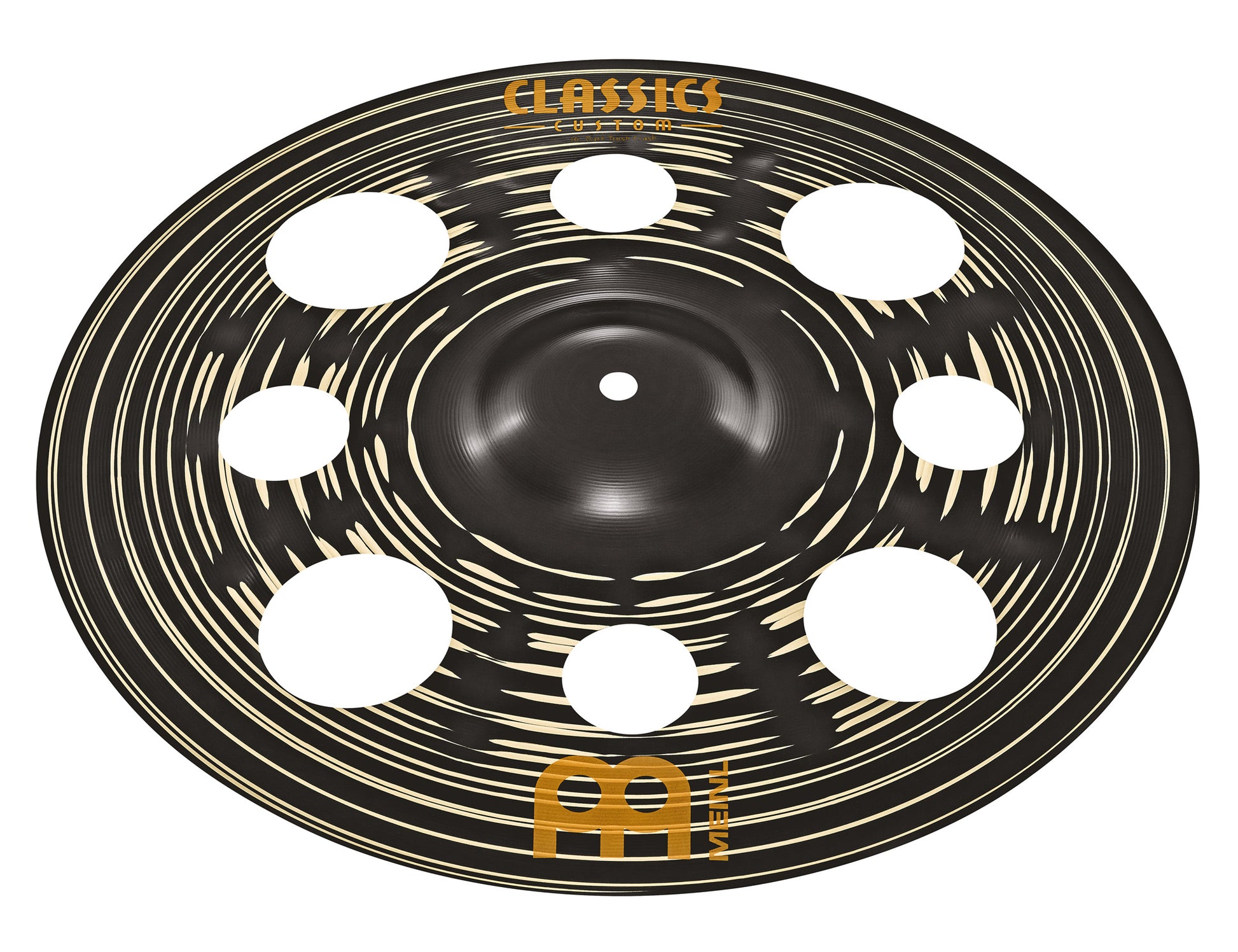 Trash crash Meinl Classic Custom 18" Dark, alliage bronze B10, finition dark