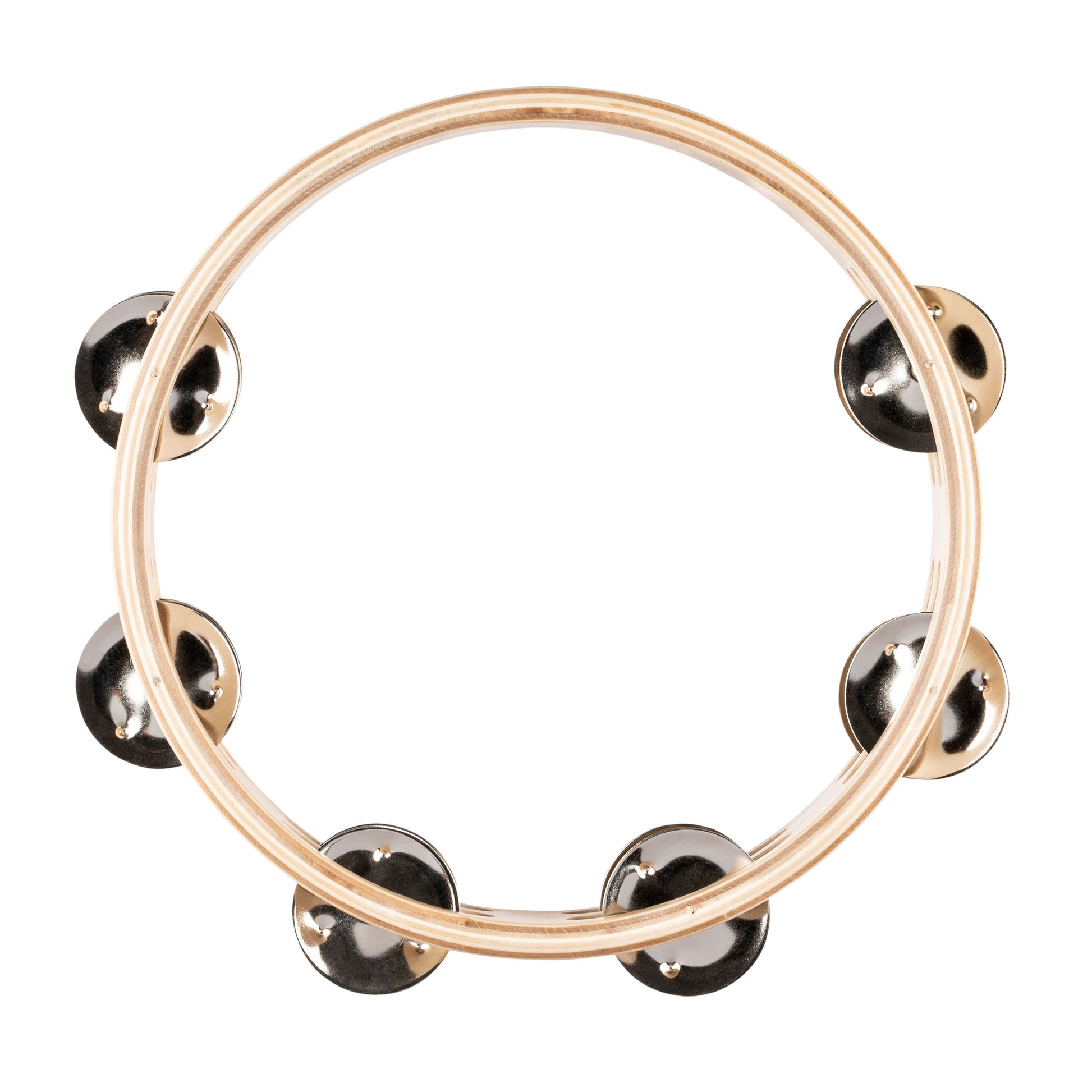 TAMBOURIN NINO BOIS 8"/2 RANGS