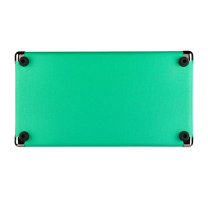 Ampli guitare électrique 60W, 1x HP 12" HH, 2 canaux, EQ 3 bandes, réverb, tremolo, chorus, boucle d'effet, sea foam green