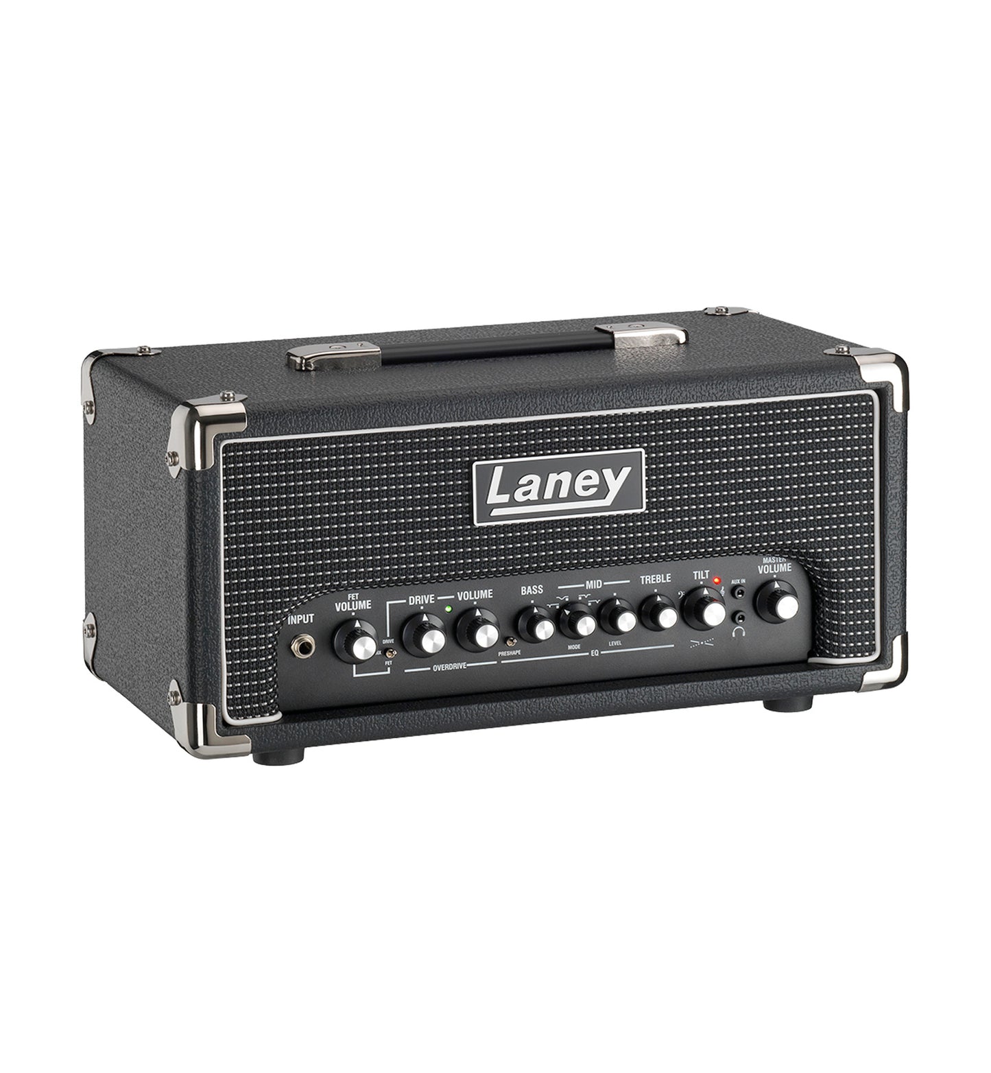 Tête basse DBF200H, amplification 200W Class D, 2 canaux (FET/DRIVE), EQ 3 bandes, TILT et PRESHAPE, noir