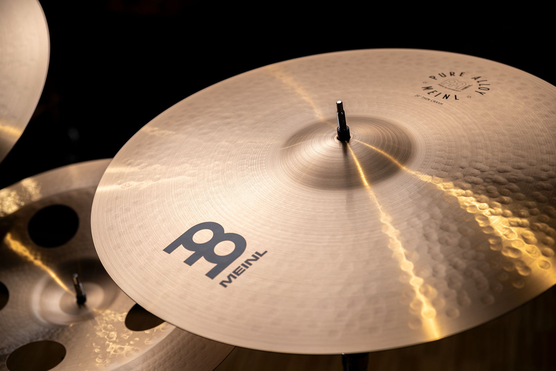 Thin Crash 20" Meinl Pure Alloy fini Traditional martelé