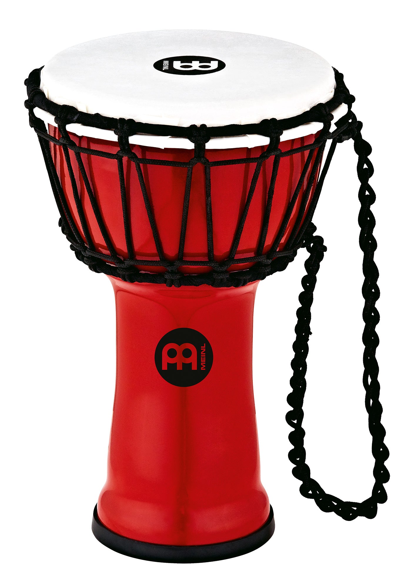Djembe Junior Meinl 7", hauteur 32cm, peau synthétique, rouge