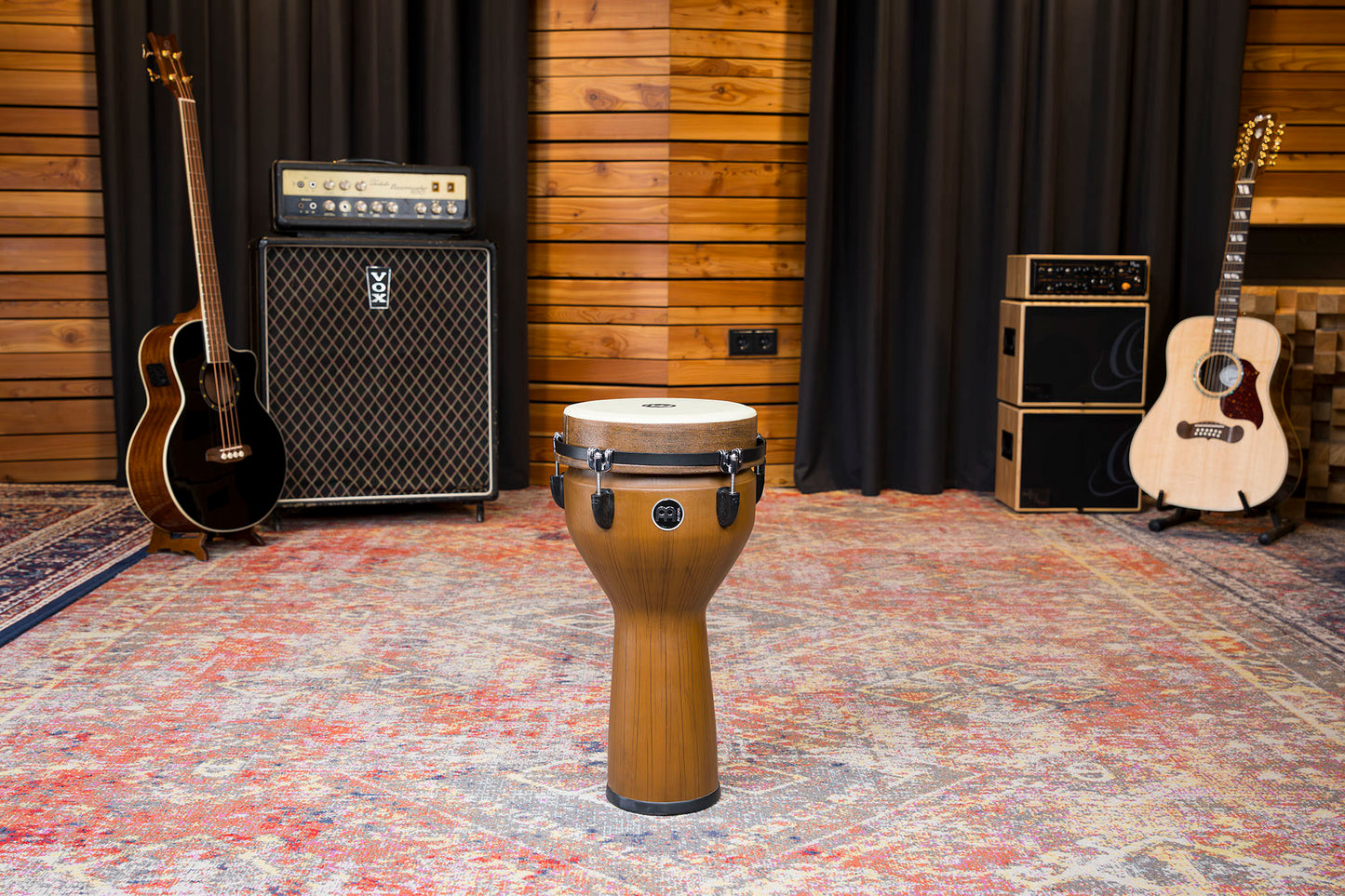 DJEMBE JUMBO MEINL SYNTHETIQUE 10" BARNWOOD