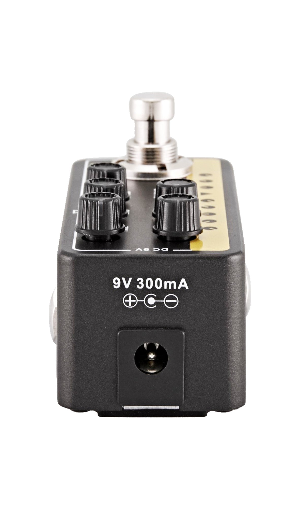 Pédale UK GOLD 900, préampli numérique type Classic British Crunch, deux canaux, EQ 3 bandes par canal, noir et or