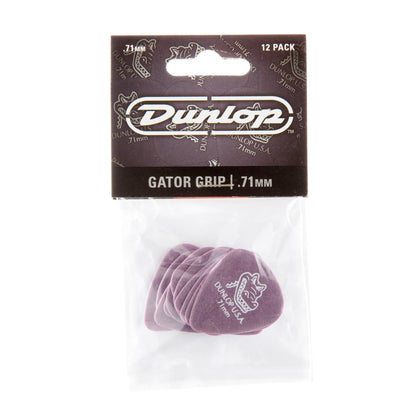 Sachet de 12 médiators Gator Grip 071 (violet)
