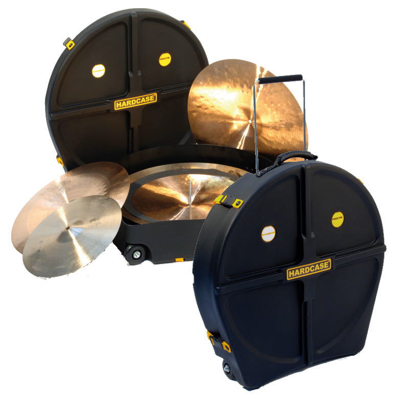24"(12 cymbales max), dimensions: 630 x 155 mm, avec roues, 5 protections cymbales (HCP19) inclus
