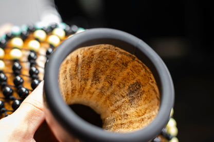 Shekere forme de courge/gourde traditionnel taille Medium