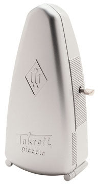 Métronome modèle Taktell Piccolo plastique, argent