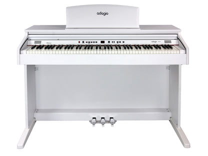 Piano numérique meuble Adagio DP150WH | 88 notes, toucher lourd