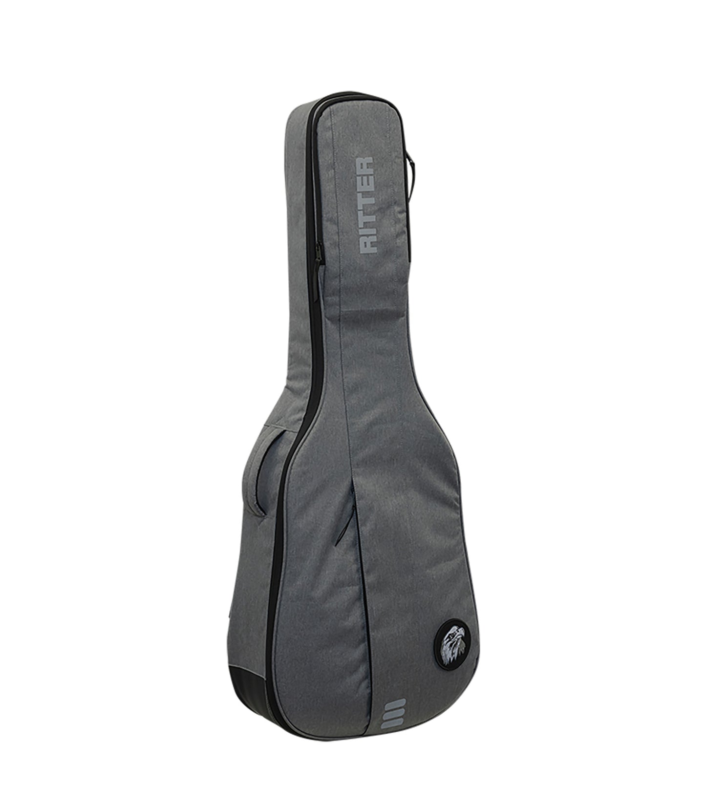 Housse CAROUGE 3 pour guitare dreadnought, gris