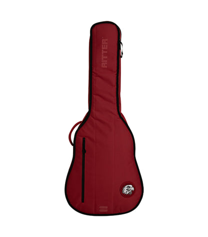Housse DAVOS 2 pour guitare dreadnought, rouge