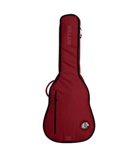 Housse DAVOS 2 pour guitare dreadnought, rouge