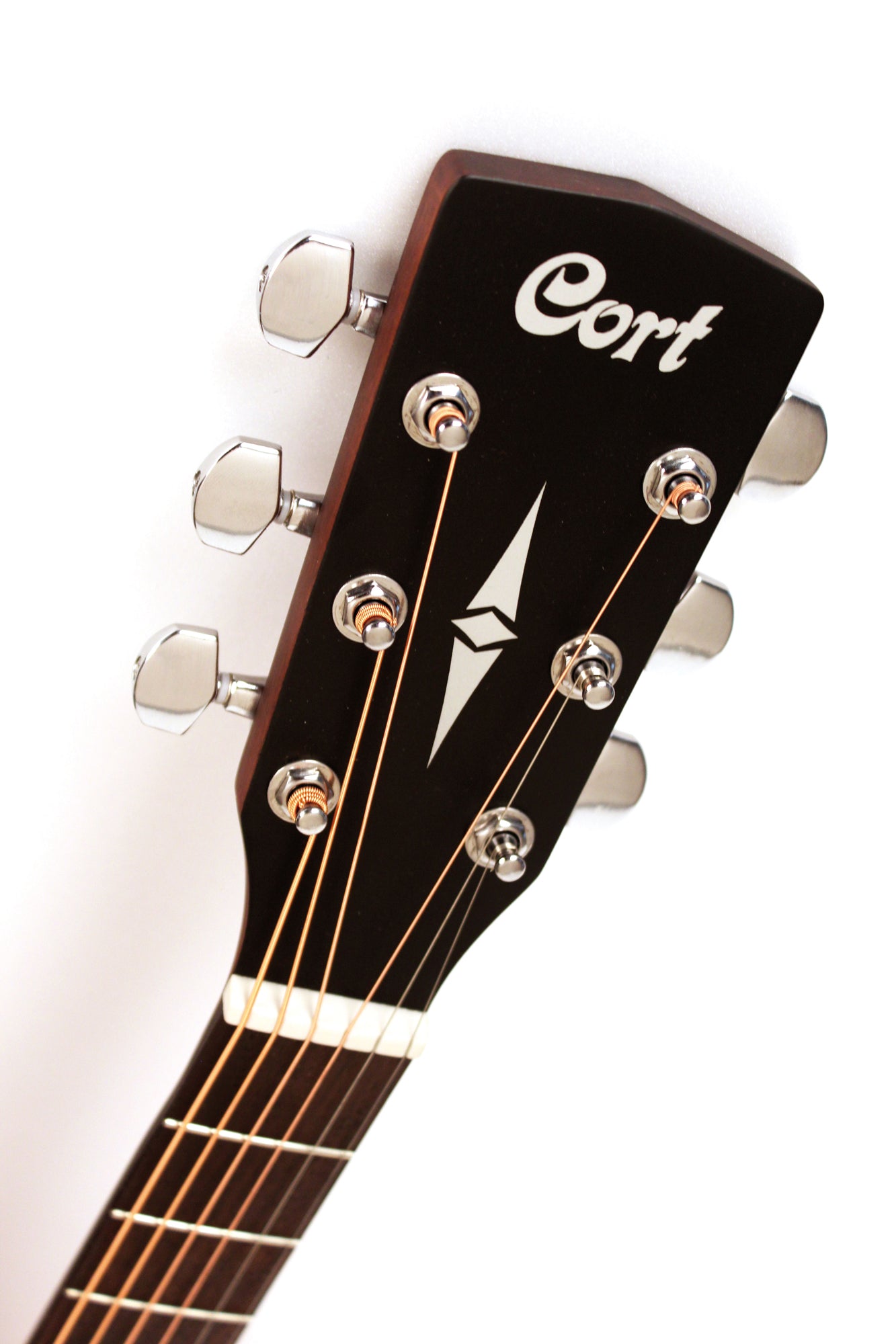 AF510M, forme Concert, table acajou, f/e acajou, manche acajou, touche & chevalet merbau, naturel pores ouverts