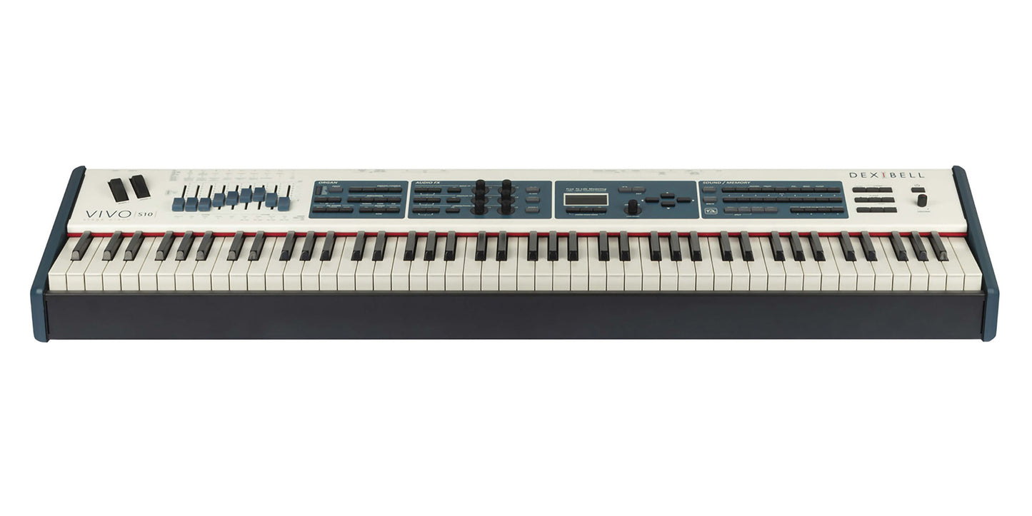 Piano numérique de scène Dexibell Vivo S10 | 88 notes, toucher lourd hybride