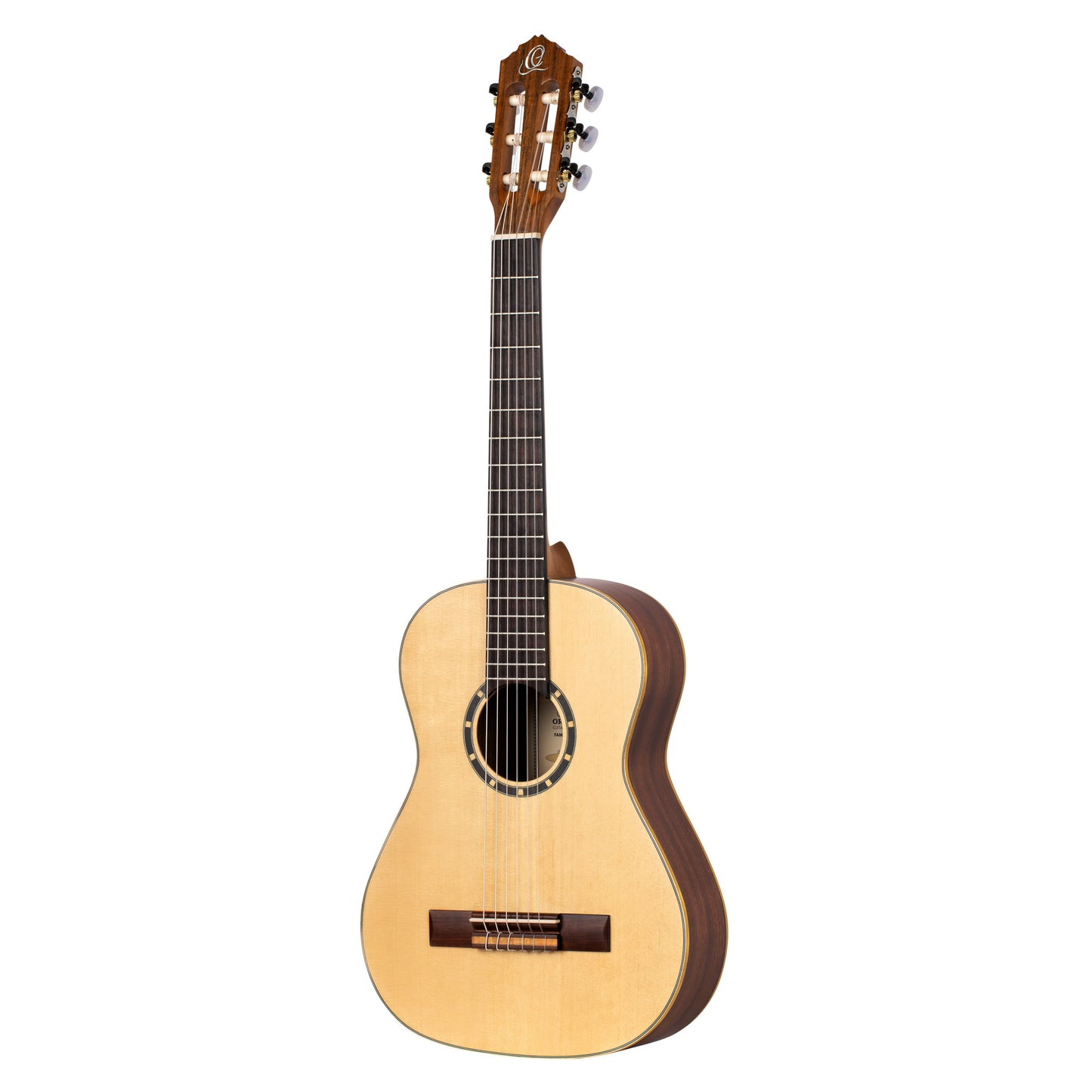 R121-1/2, table épicéa, fond & éclisses acajou, manche acajou (sillet 43.5 mm), housse, naturel satiné