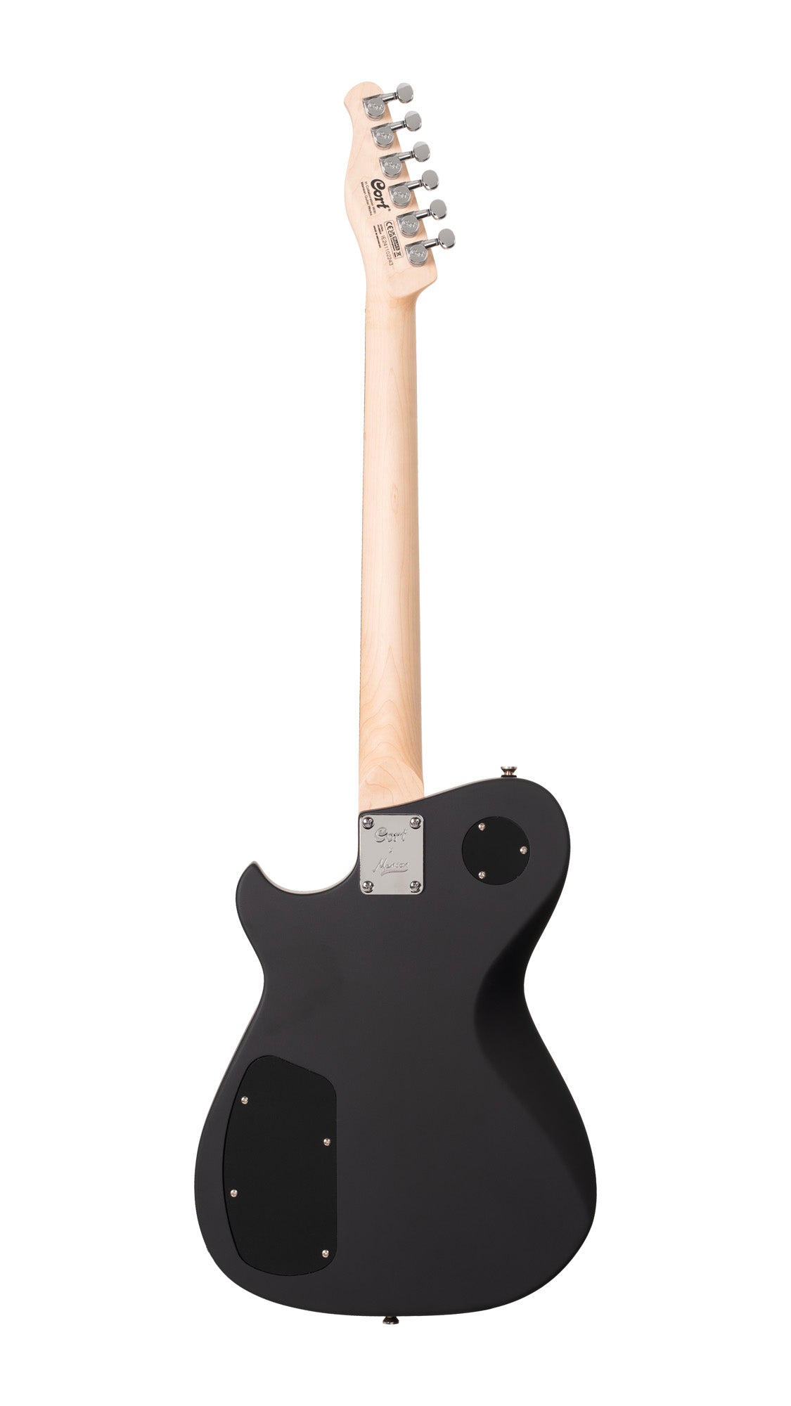 MBM-2H, signature Matt Bellamy, corps tilleul, manche érable, micros,"Kill" bouton, noir satiné