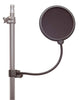 KM popfilter met een diameter van 13 cm.