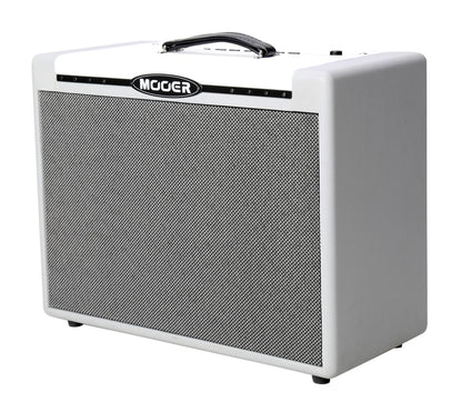 Ampli SD75, 75W, HP 12", 25 modélisations d'amplis, ampli de puissance Class A/B, 28 pédales d'effet intégrées, blanc