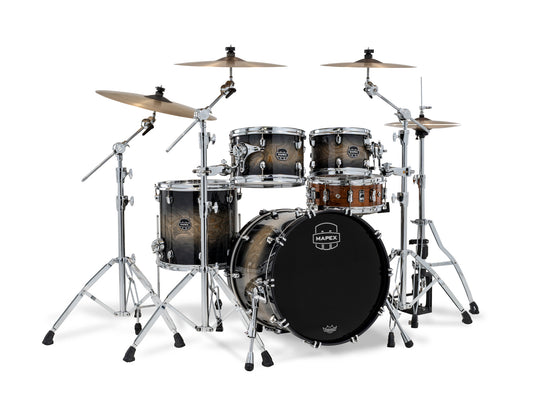 MAPEX SATURN 4 FUTS BLACK INK BURST