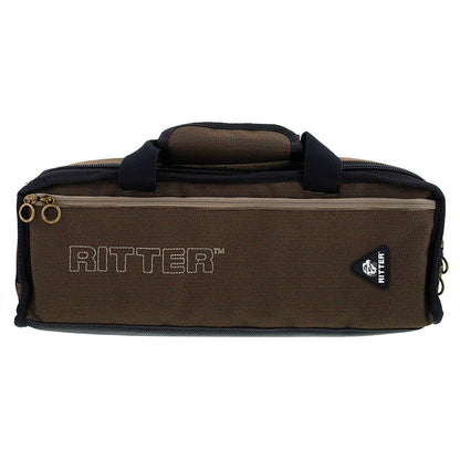 Housse SESSION 7 pour flûte traversière patte d'Ut, marron