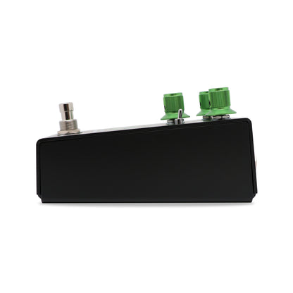 Pédale NOBLE SCREAMER, overdrive et boost basée sur deux pédales légendaires, 100% analogique, noir et vert