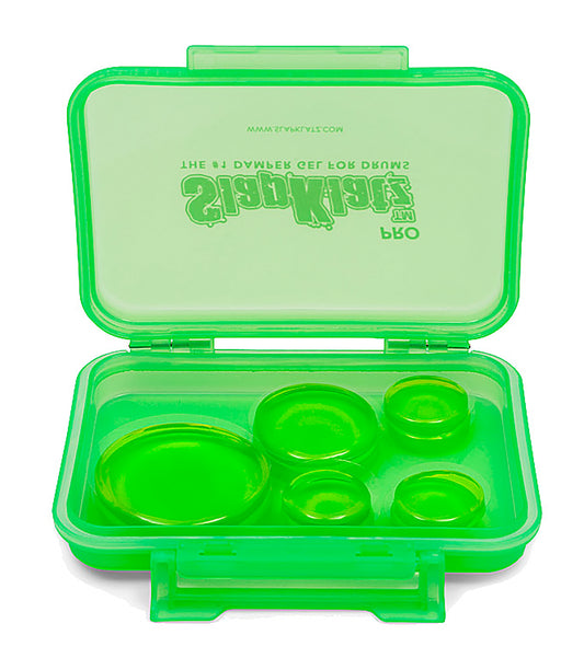 Pack Slapklatz de 12 atténuateurs d'harmoniques. 6 petits, 4 médiums et 2 larges.