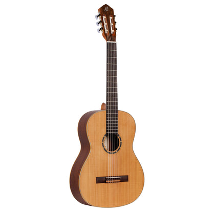 R122, table cèdre, fond & éclisses acajou, manche acajou (sillet 52 mm), housse, naturel satiné