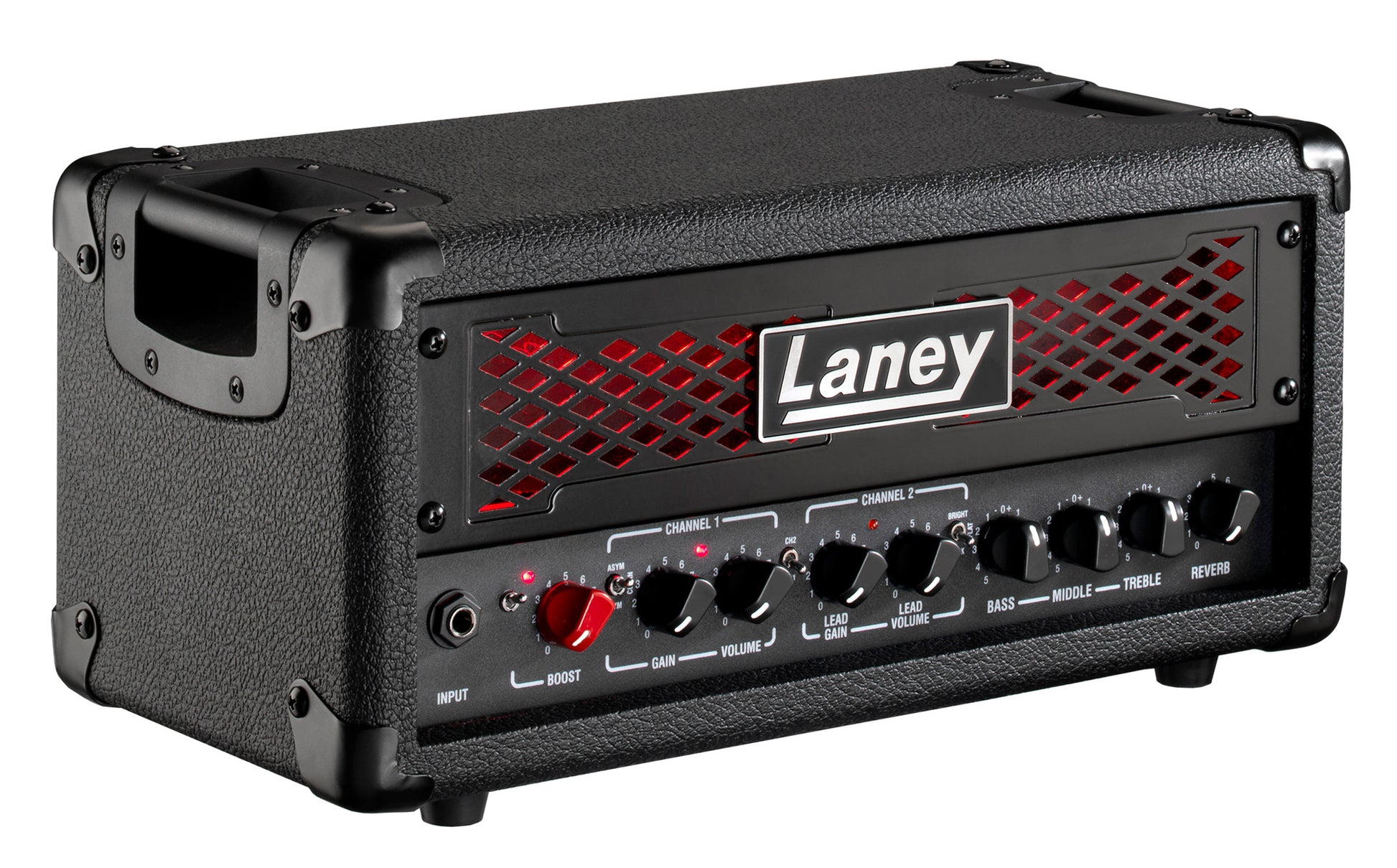 Ampli DUALTOP, 60W, 2 canaux, égalisation passive 3 bandes, switch Boost, sortie DI, avec alimentation 24V, noir