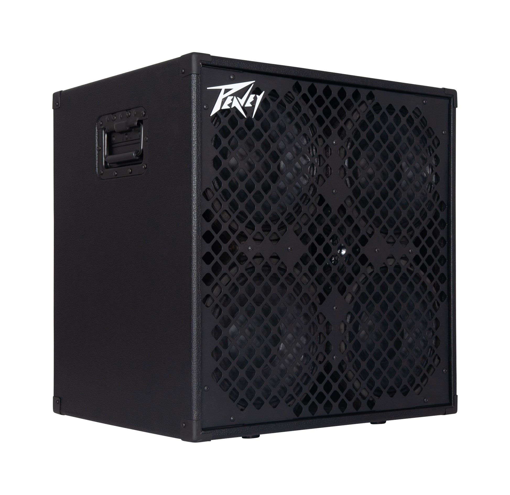 Enceinte basse amplifiée Megabass 410, 600W, HP 4x 10", HP Peavey Custom Design Ceramic, finition noir