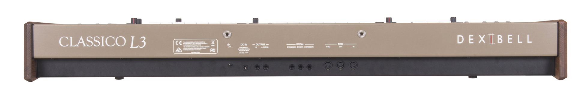 Orgue numérique classique portable Dexibell Classico L3 | 76 touches dynamiques, avec HP