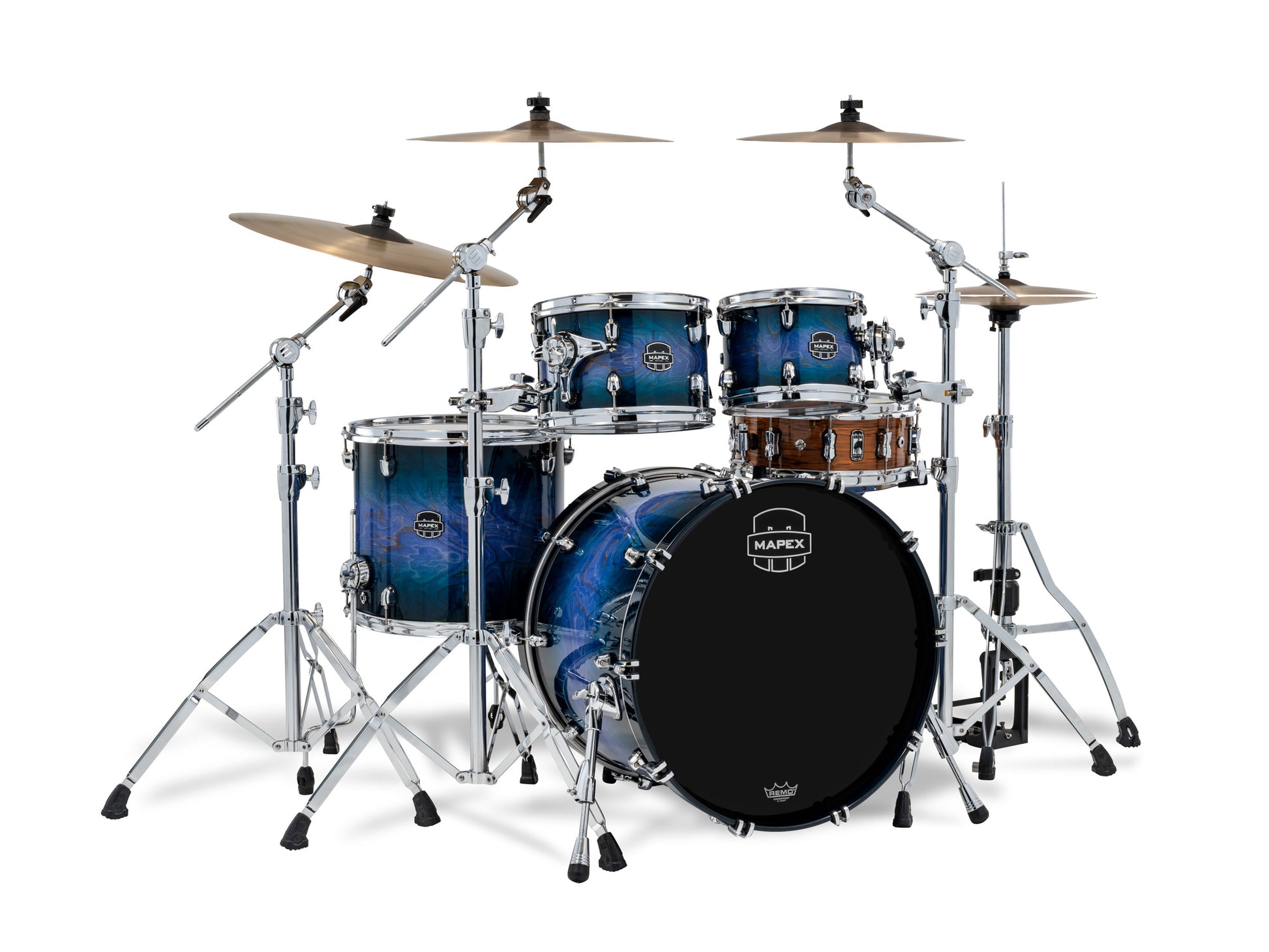 MAPEX SATURN 4 FUTS COBALT BURST