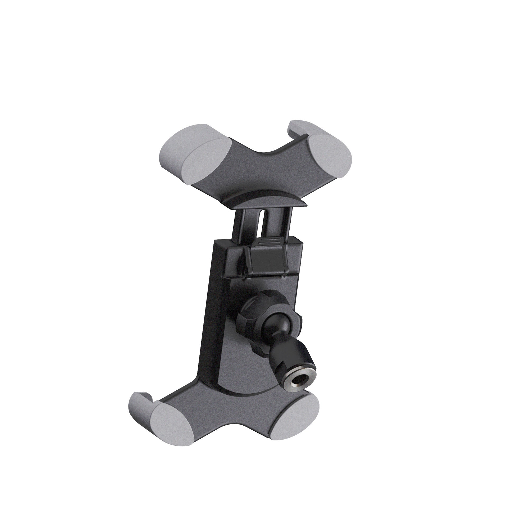 SUPPORT DE SMARTPHONE UNIVERSEL K&M 19753, FIXATION FILETAGE 3/8" ET 5/8", NOIR