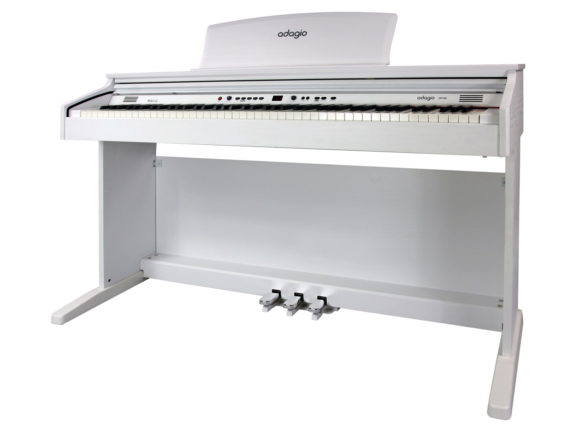 Piano numérique meuble Adagio DP150WH | 88 notes, toucher lourd