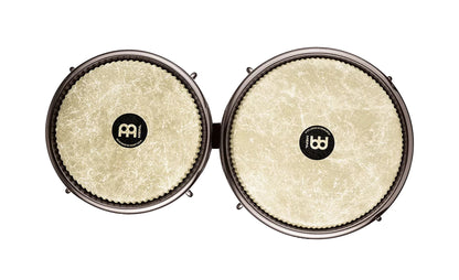 BONGOS MEINL ARTIST DIEGO GALE, 7" & 8 1/2 FÛT EN BOIS DE CHAMCHURI, PEAUX REMO FIBERSKIN, FINITION NATURELLE