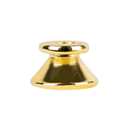 OSTP2-GO, paire d'attaches-courroie Ortega, avec feutrines et vis, doré