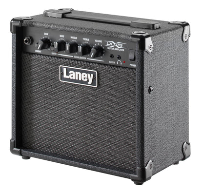 Ampli guitare électrique 15W, 2x HP 5", 1 canal avec Drive commutable, EQ 3 bandes, switch Bright, entrée aux, 6.5 kg, noir