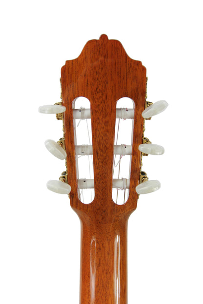 7SM, table épicéa massif, fond & éclisses mongoy massif, touche palissandre, soft case