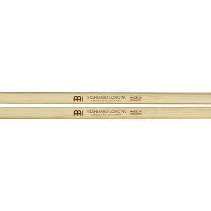 Baguettes Meinl Standard Long 7A Meinl, hickory americain