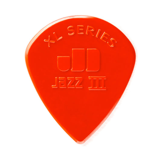 JAZZ III XL, sachet de 6 médiators nylon, rouge